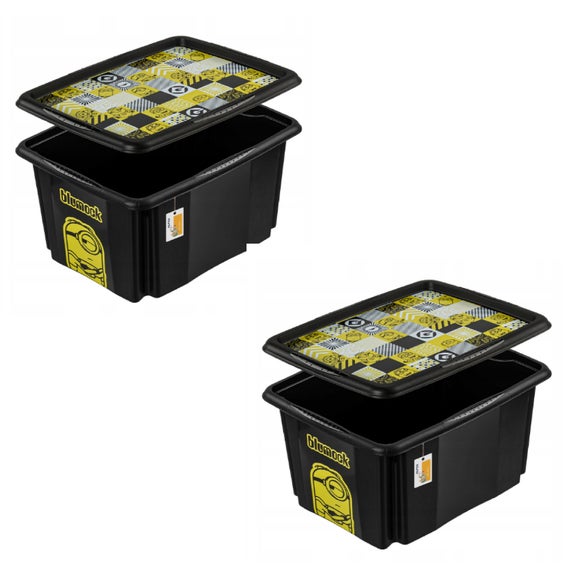 Keeeper Minions Set of 2 Turning Stacking Boxes