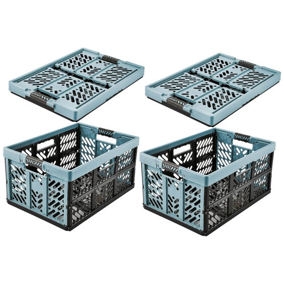 Keeeper Set of 2 Strong Folding Storage Box
