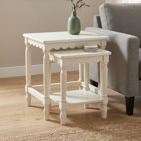 Scallop Nest of Tables