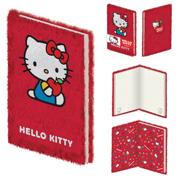 Hello Kitty Plush Notebook