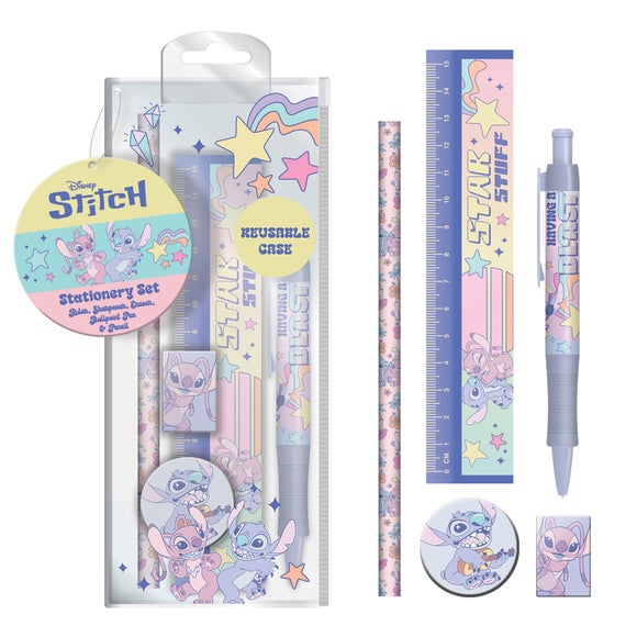 Stitch 5 Piece Stationery Set