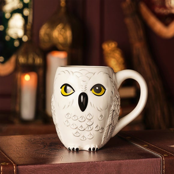 Warner Brothers Harry Potter Hedwig Back To Hogwarts 3D Mug