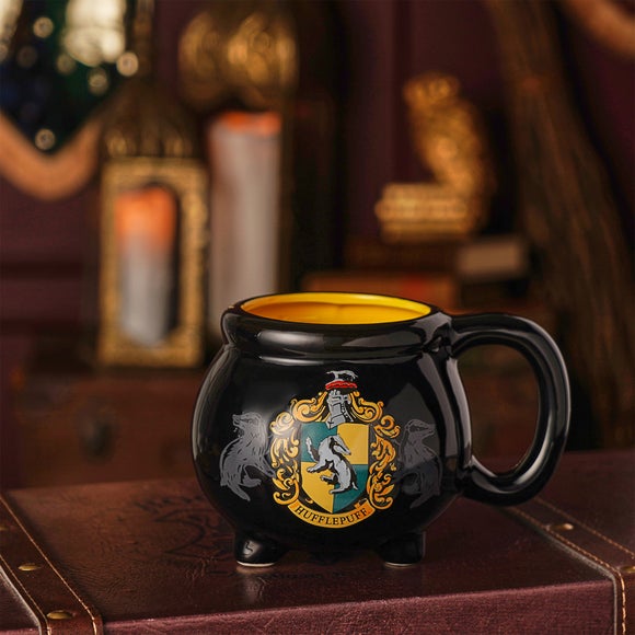 Warner Brothers Harry Potter Hufflepuff Back To Hogwarts Cauldron Mug