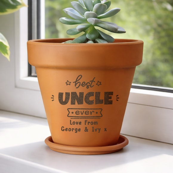View Personalised Best Ever Terracotta Plant Pot View Personalised Best Ever Terracotta Plant Pot