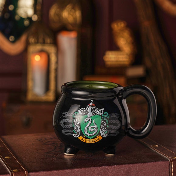 Warner Brothers Harry Potter Slytherin Back To Hogwarts Cauldron Mug