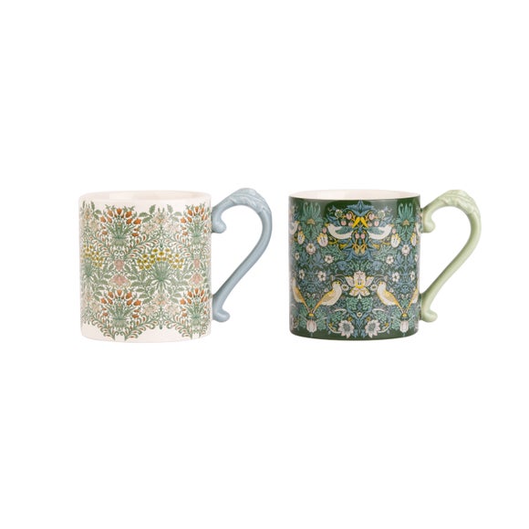 William Morris At Home Kitchen Garden Set of 2 Mugs