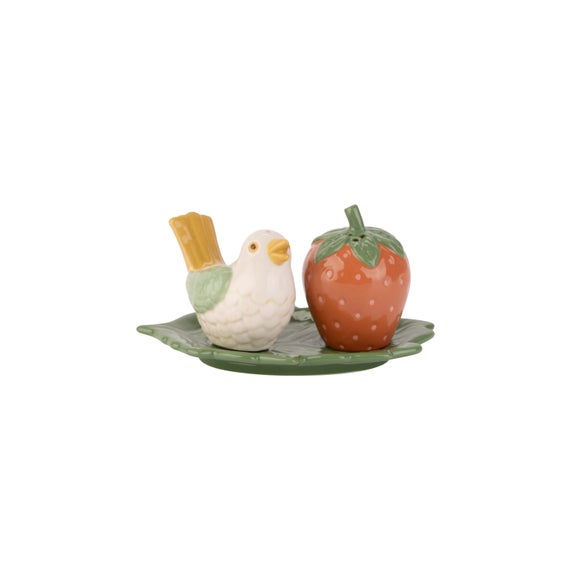 William Morris At Home Kitchen Garden Salt and Pepper Shakers