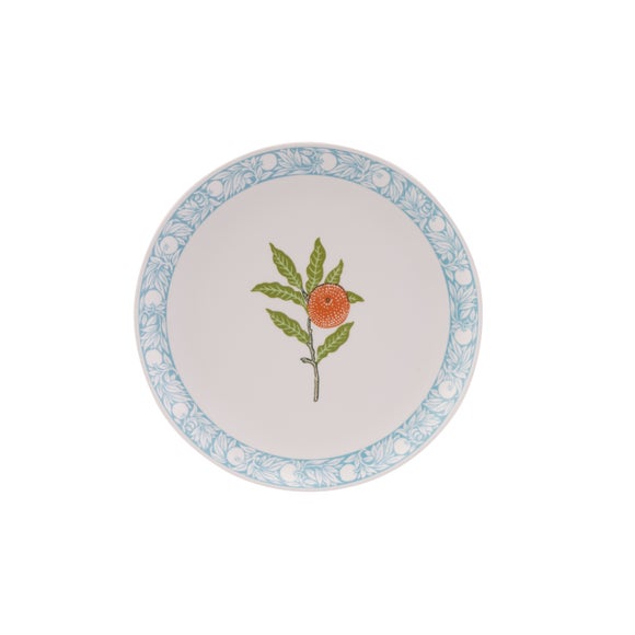 William Morris At Home Fruit Set of 4 Melamine Side Plates