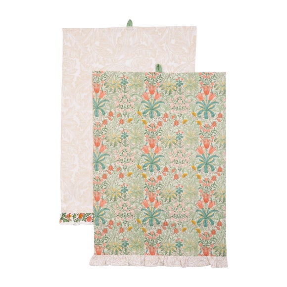 William Morris At Home Kitchen Garden Set of 2 Tea Towels