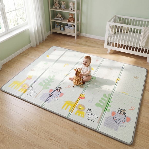 Liberty House Toys Toddler Jungle and Dinosaur Play Mat