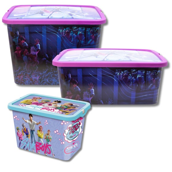 K-Pop Demon Hunters Set of 3 Storage Boxes