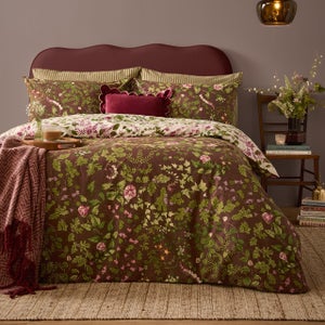 Furn. Florawilde Polycotton Duvet Cover & Pillowcase Set
