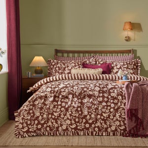 Furn. Posie Polycotton Duvet Cover & Pillowcase Set