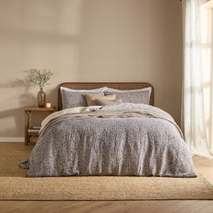 Yard Perrie Leaf 100 Cotton Duvet Cover And Pillowcase Set