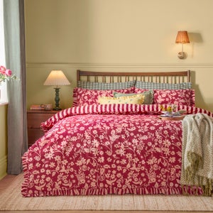Furn. Posie Polycotton Duvet Cover & Pillowcase Set