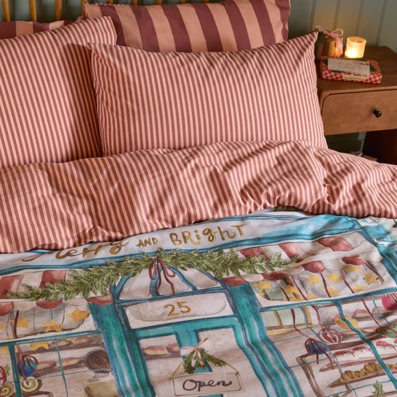 Photo 2 of Furn. Merry And Bright Brushed Polycotton Duvet Cover & Pillowcase Set Photo 2 of Furn. Merry And Bright Brushed Polycotton Duvet Cover & Pillowcase Set