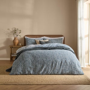 Yard Perrie Leaf 100 Cotton Duvet Cover And Pillowcase Set