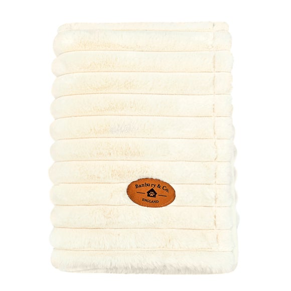 View Banbury And Co Plush Corduroy Pet Blanket View Banbury And Co Plush Corduroy Pet Blanket