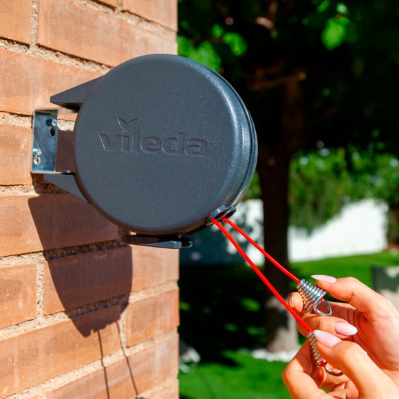 Vileda Dual Cordomatic 30m Retractable Washing Line