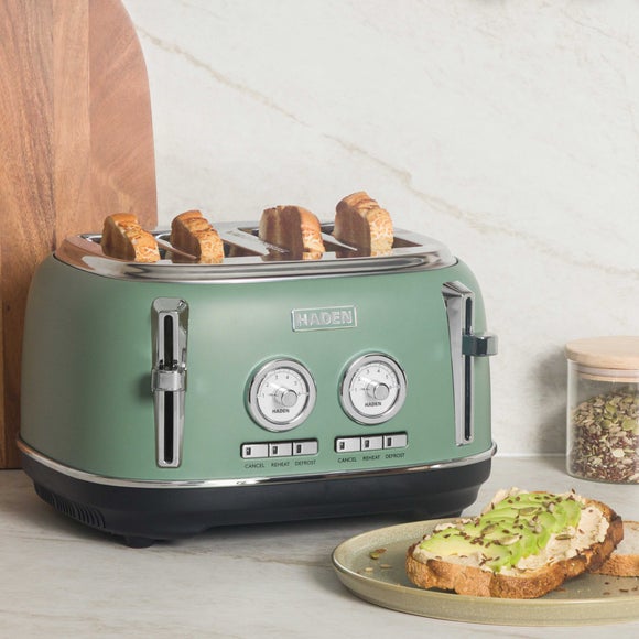 Haden Jersey 4 Slice Toaster