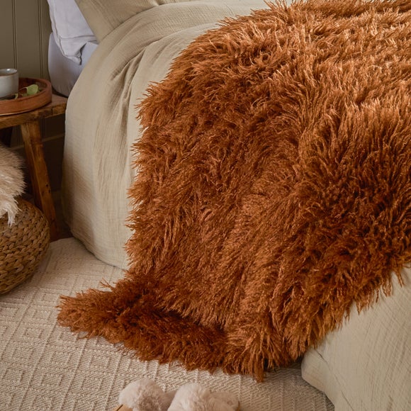 Furn. Rowan Throw Blanket 130cm x 175cm