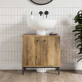 Fulton Undersink Unit, Rustic Pine Effect