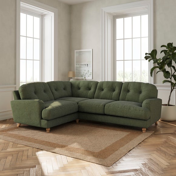Martha Chenille Soft Texture Full Corner Sofa