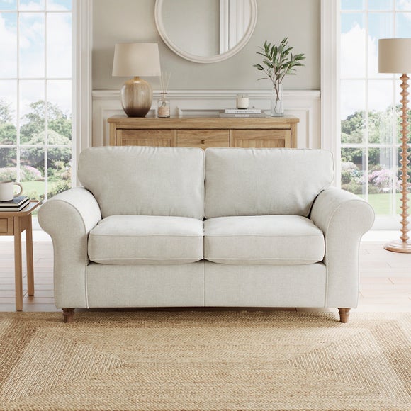 Flori Chenille Soft Texture 2 Seater Sofa