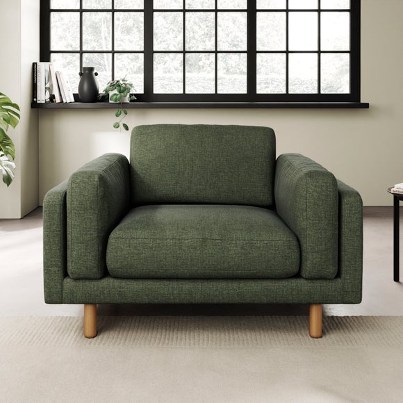Newton Chenille Soft Texture Snuggle Chair
