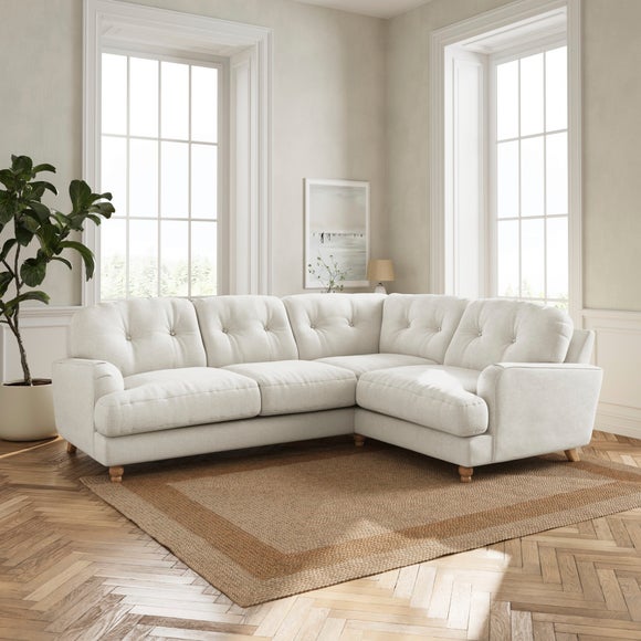 Martha Chenille Soft Texture Full Corner Sofa