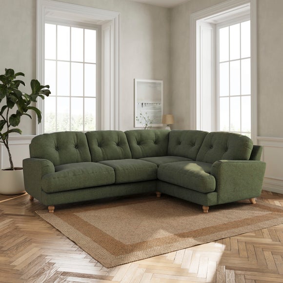Martha Chenille Soft Texture Full Corner Sofa