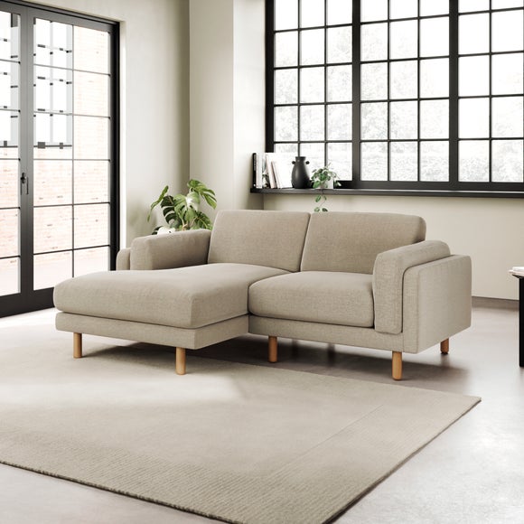 Newton Basket Weave Corner Chaise Sofa