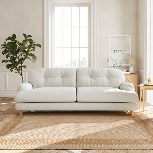 Martha 4 Seater Chenille Soft Texture Sofa