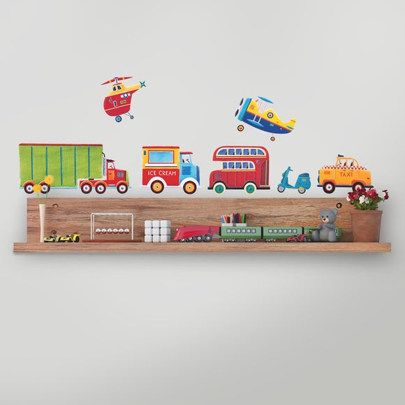 Transportation Peel and Stick Wall Stickers