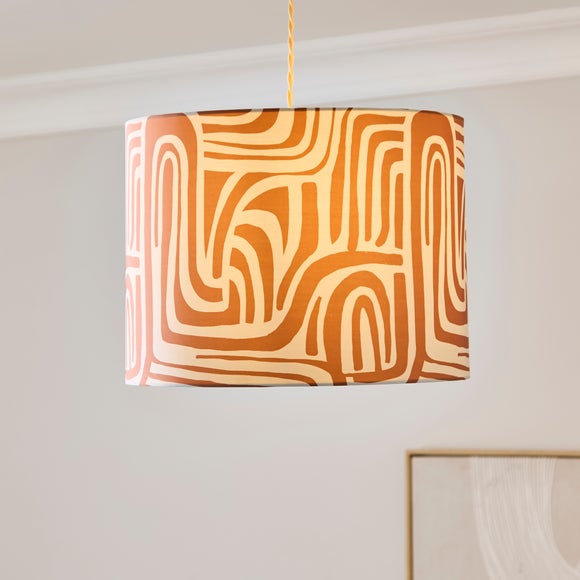 Swirl Easy Fit Drum Lamp Shade
