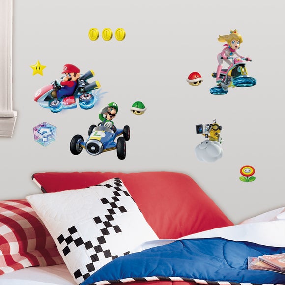 Mario Kart 8 Peel and Stick Wall Stickers