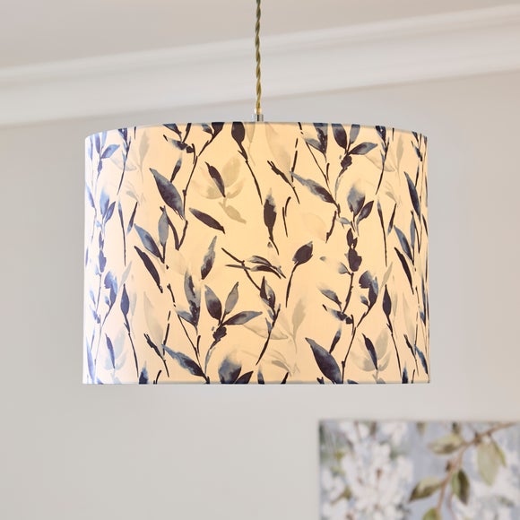 Zen Print Easy Fit Drum Lamp Shade