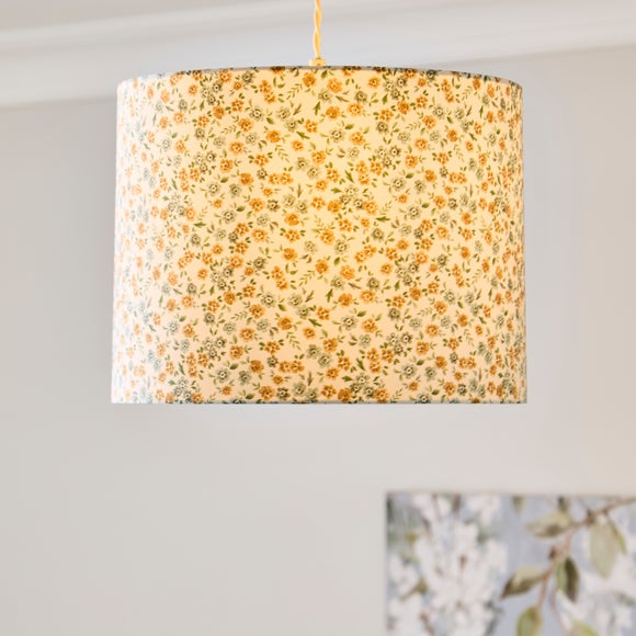 Winnie Ditsy Print Easy Fit Drum Lamp Shade