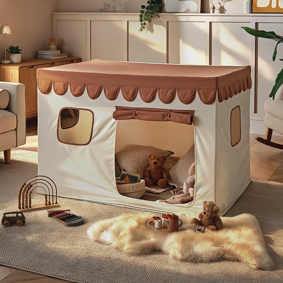 CuddleCo Play House with Scalloped Bunting