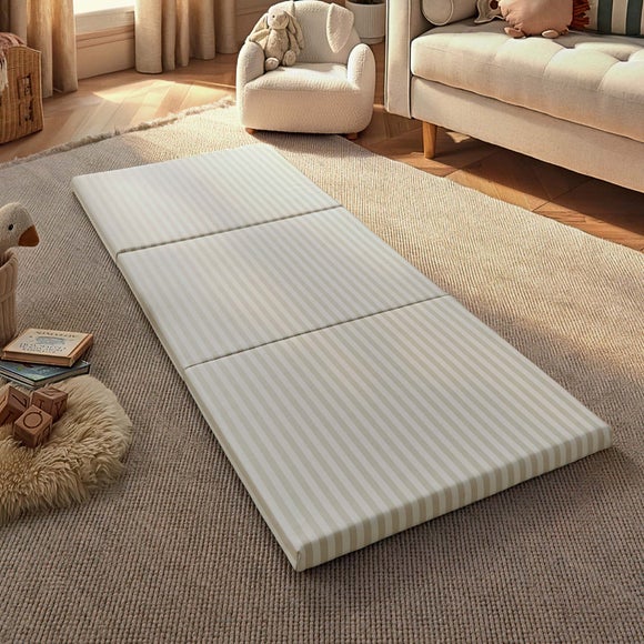 View Cuddleco Stripe Tumble Play Mat View Cuddleco Stripe Tumble Play Mat