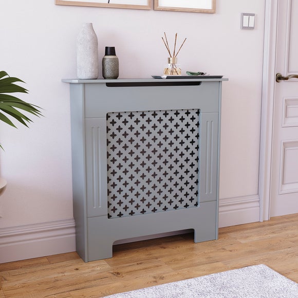 Return - Vida Designs Oxford Radiator Cover, Grey