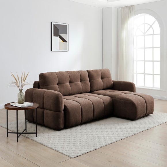 Jolie Quilted Cloud Corner Sofa Bed