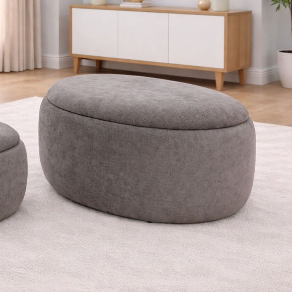 View Westhill Chenille Large Storage Footstool View Westhill Chenille Large Storage Footstool