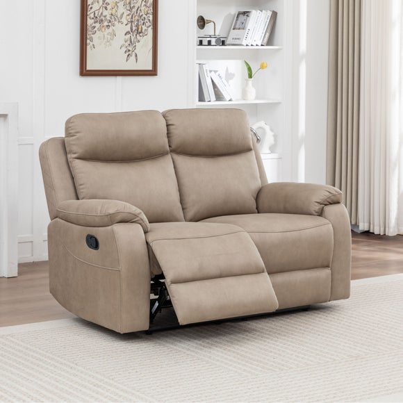View Aviemore Faux Leather 2 Seater Manual Reclining Sofa View Aviemore Faux Leather 2 Seater Manual Reclining Sofa