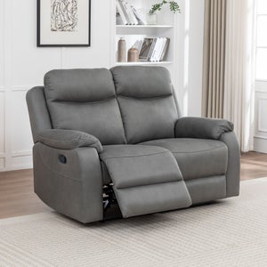 Aviemore Faux Leather 2 Seater Manual Reclining Sofa