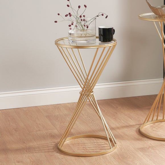 Return - Pacific Liberty Side Table, Gold
