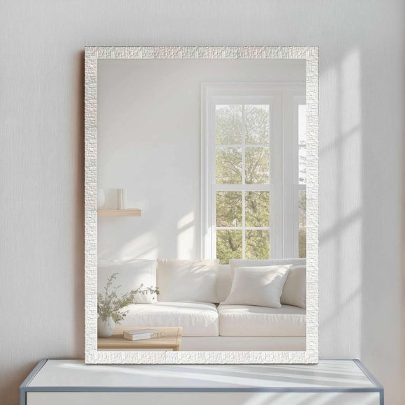 View Nielsen Florentina Mosaic Effect Rectangle Wall Mirror View Nielsen Florentina Mosaic Effect Rectangle Wall Mirror