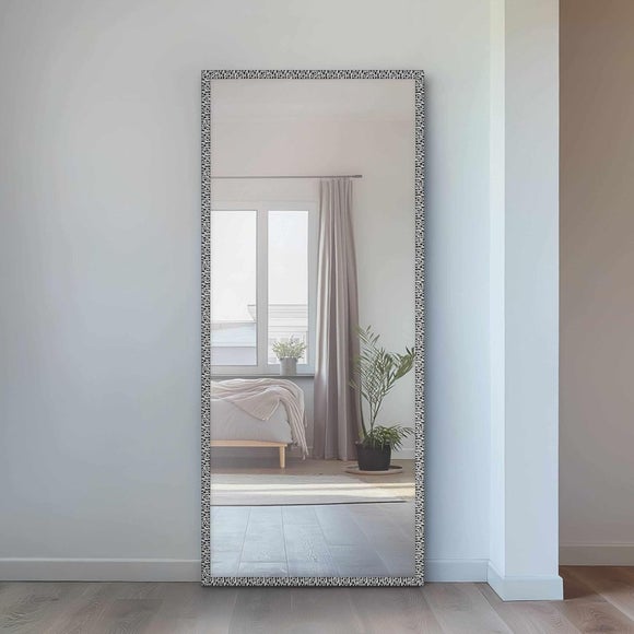 View Nielsen Florentina Mosaic Effect Rectangle Full Length Wall Mirror View Nielsen Florentina Mosaic Effect Rectangle Full Length Wall Mirror