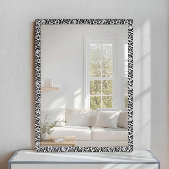View Nielsen Florentina Mosaic Effect Rectangle Wall Mirror View Nielsen Florentina Mosaic Effect Rectangle Wall Mirror