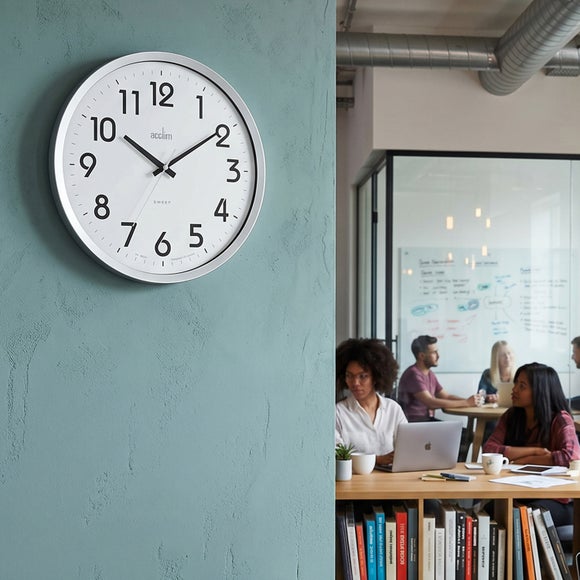 View Acctim Orion Sweep Wall Clock View Acctim Orion Sweep Wall Clock